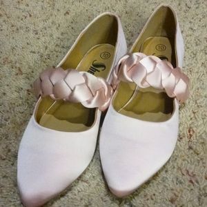 Shein women's pink dress shoes